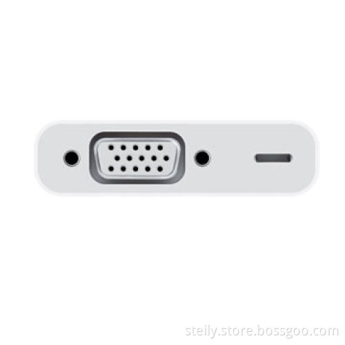 VGA Adapter for iPhone 5, Used for Lightning Dock Converter to VGA